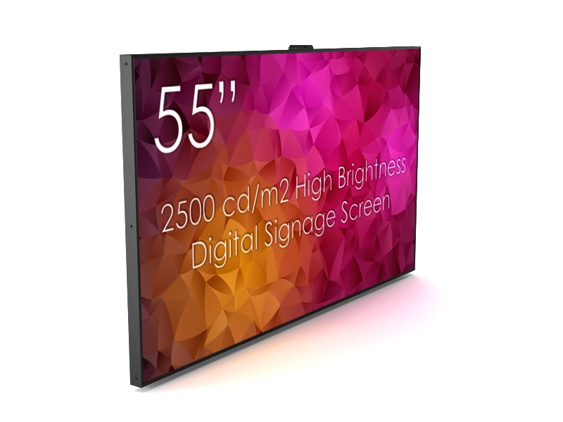 SWEDX 55 tum högbelysning digital skylt / 2500 cd/m2 / 4K