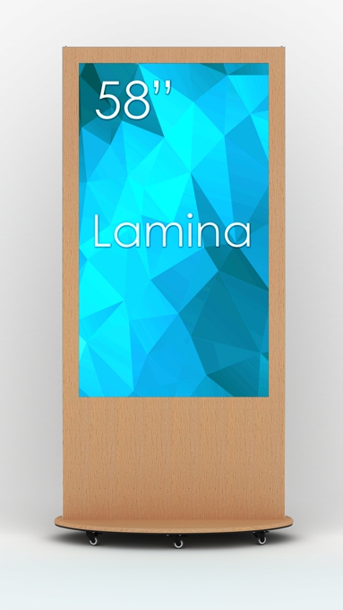 SWEDX Touch Lamina 147 cm (58 Zoll)  / 4K in 4K out / Beech