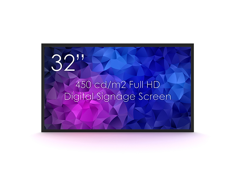 SWEDX 32" Digital Signage screen / 450 cd/m2
