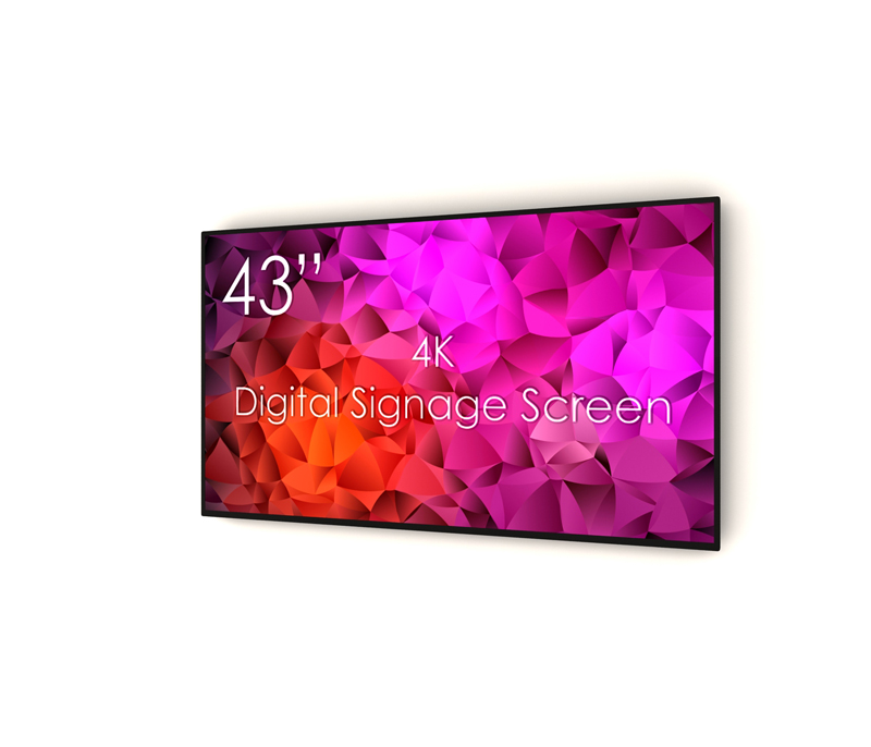 SWEDX 43\" Digital Signage screen / 4K in 4K out