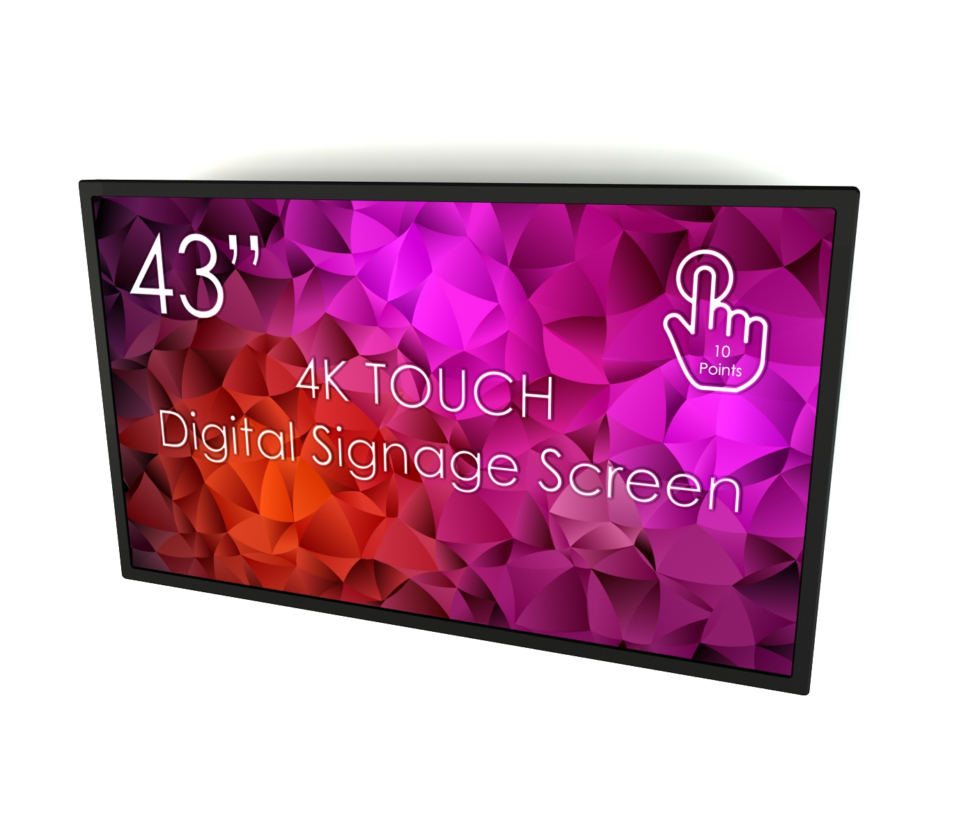 SWEDX 43\" Touch Digital Signage screen / 4K in 4K out